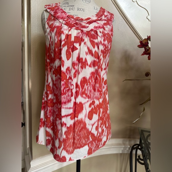 NWOT Cabi Ikat Floral Top - Picture 1 of 3